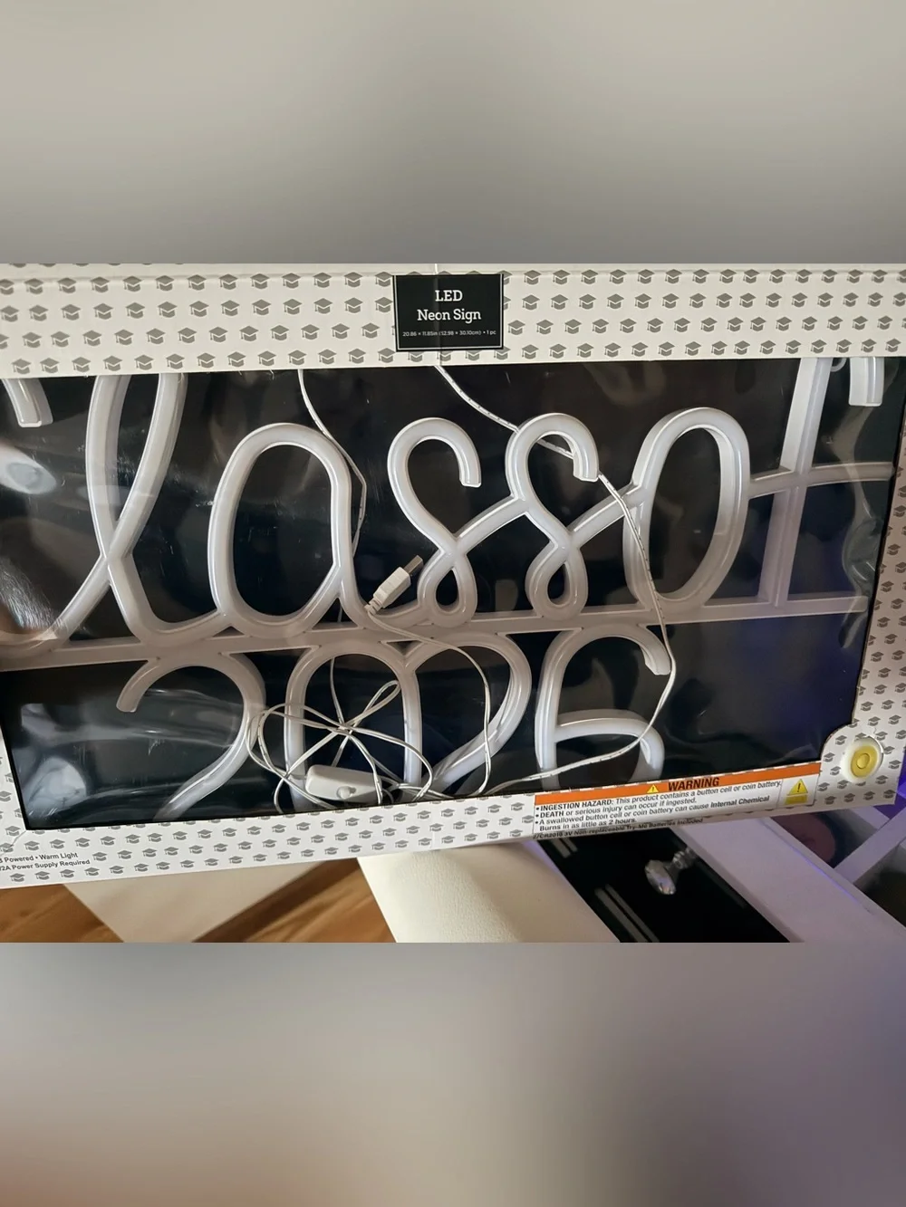 LED Neon Sign Class of 2026